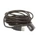 2. GEMBIRD UAE-01-10M cable (USB M - USB F; 10m; black)