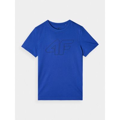 5. Boy's printed T-shirt 4F 4FJWMM00TTSHM1627-36S