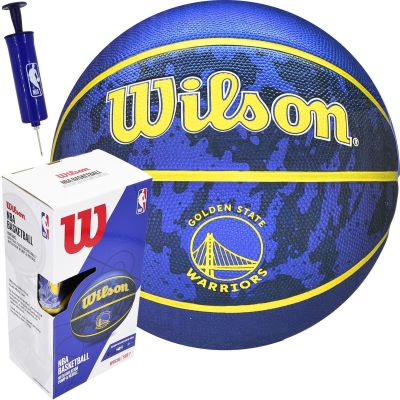 5. WILSON NBA LA LAKERS BASKETBALL CARDBOARD PUMP