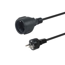 Equip 112183 Power Cable Black 10m CEE7/7 CEE7/3