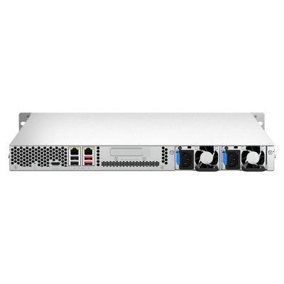 6. Qnap TS-464U-RP-8G, 1U, 4 x 2.5"/3.5" SATA, Intel Celeron N5105/N5095 4C/4T, 8GB RAM onboard (not expandable), 2 x 2.5GbE, Redundant PSU