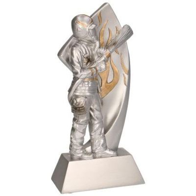3. Cast figurine - fire brigade