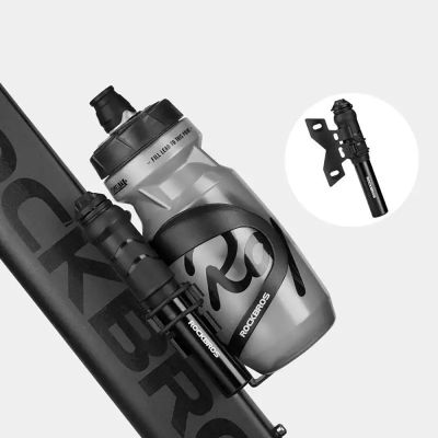 3. Rockbros 810PCS-HP Mini Hand Bicycle Pump with Presta & Schrader Hose - Black