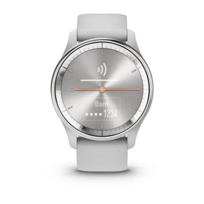 8. Garmin Vivomove Trend Mist Gray Sports Watch