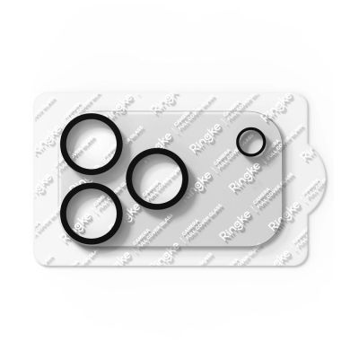 4. Ringke Camera Full Cover 2-Pack Tempered Glass for iPhone 18 Pro - Black