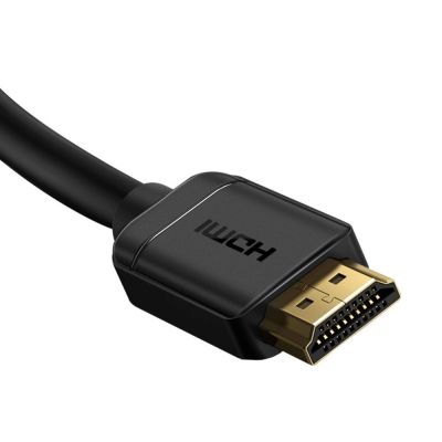 5. Baseus cable HDMI 2.0 cable 4K 60 Hz 3D HDR 18 Gbps 1 m black (CAKGQ-A01)