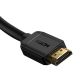 5. Baseus cable HDMI 2.0 cable 4K 60 Hz 3D HDR 18 Gbps 1 m black (CAKGQ-A01)