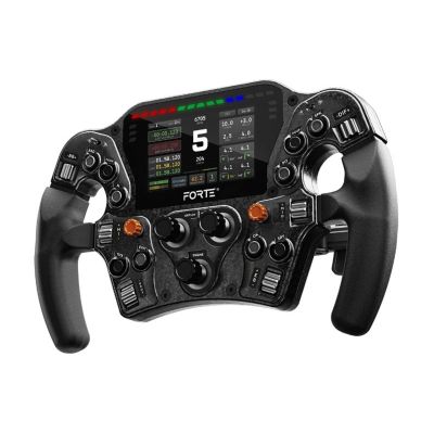 Asetek SimSports Forte Formula Pro Button Box, 4.3 inch LCD, aRGB -