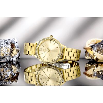 7. Giewont Sapphire Gold Women's Watch GW1140-B3