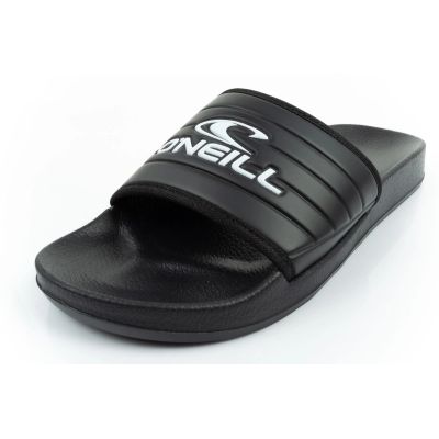 3. O'neill men's sports slippers Kelso Slider comfortable slippers black