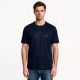 Paul&Shark Men's Cotton and Lyocell T-shirt Navy Blue 26411007-13