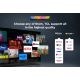 4. TCL 55V6C DLED 55'' 4K Ultra HD Google TV Dolby Atmos DVB-T2 Metallic TV