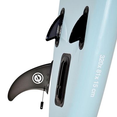 32. SET - 150KG INFLATABLE SUP BOARD ENERO 320x81x15CM