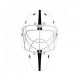 13. TEMPISH Hero mask sticker set