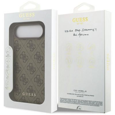 8. Guess 4G Classic Case for iPhone 17 Air - Brown