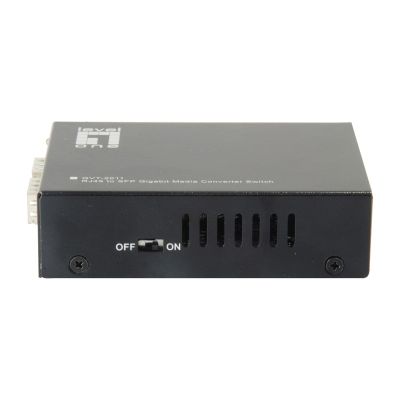 5. LevelOne GVT-2011 - Media converter - GigE - 10Base-T, 100Base-TX, 1000Base-T, 1000Base-X - RJ-45 / SFP (mini-GBIC)