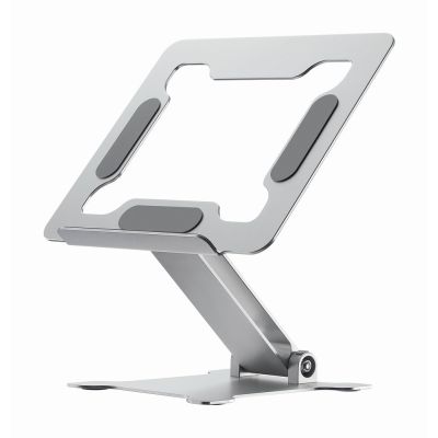 GEMBIRD FOLDABLE NOTEBOOK STAND 15.6" SILVER