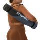 13. ENERO FIT ANTI-SLIP TPE YOGA AND FITNESS MAT, GRAY-BLACK