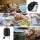 6. Waterproof grill cover, bicycle cover, bike cover, garden furniture cover, XL cover black