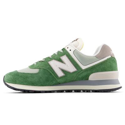 2. New Balance U574 lifestyle green unisex sneakers (U574GRE)