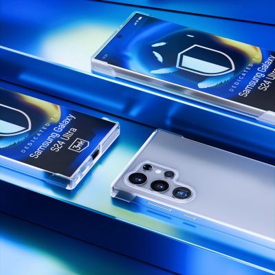 12. 3mk Just20g Clear Case for Samsung Galaxy S24 Ultra - transparent