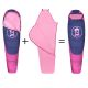 7. Trollkids Femund 3-in-1 sleeping bag mauve pink/purple blue/wild rose (695-242)