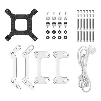 5. Compact liquid cooler Deepcool LM360, White