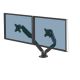 FELLOWES 8042501 desk mount for 2 monitors up to 32" Platinum