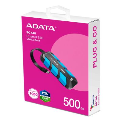 6. Adata SSD SC740 500G U3.2C 1050/1000 MB/s