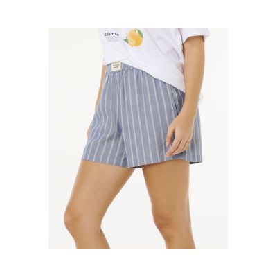 2. RIP CURL Women's Beach Days Pinstripe Short Blue