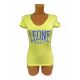 Women's T-shirt LEONE LW1022/S16 yellow "S"