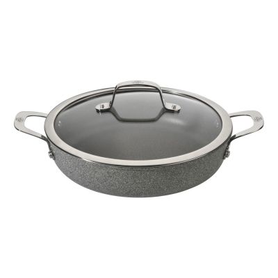 9. BALLARINI Salina Granitium deep frying pan with 2 handles, granite, 28 cm 75002-810-0