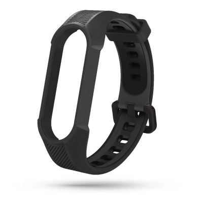 4. Tech-Protect Armor Strap for Xiaomi Mi Smart Band 5 / 6 / 7 / NFC - Black