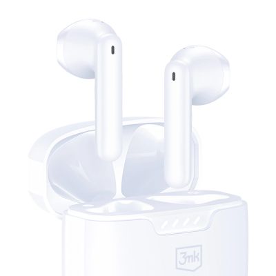 9. 3mk Movepods 5.4 Wireless Headphones - White