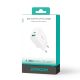 8. Joyroom JR-TCF21 network charger USB-C / USB-A 20W PD / QC 3.0 - white