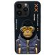Nimmy Cool&Cute 2.0 Monkey Case for iPhone 15 Pro - Black