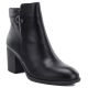 Black Heeled Women’s Ankle Boots M.Daszyński SA250-4