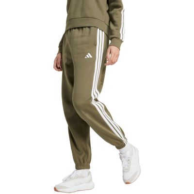 7. adidas Essentials 3-Stripes Fleece Loose-Fit W JX7698 pants
