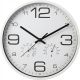 3. WALL CLOCK 30CM WITH THERMOMETER WHITE