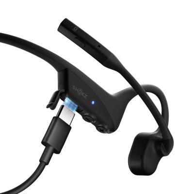 16. Shokz OpenComm2 USB-C Wireless Bone Conduction Headphones + USB-C Adapter Black