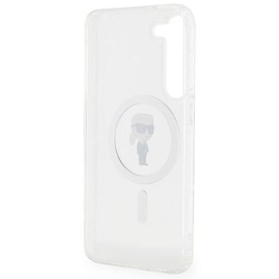 7. Karl Lagerfeld IML Ikonik MagSafe case for Samsung Galaxy S23+ - transparent