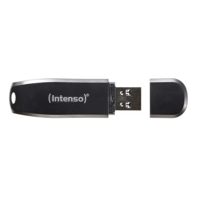 4. Intenso Speed Line USB Flash Drive 256 GB USB Type-A 3.2 Gen 1 (3.1 Gen 1) Black