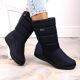 9. High-top snow boots News W EVE436B, navy blue
