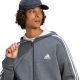 5. adidas Essentials Fleece 3-Stripes Full-Zip M Sweatshirt IJ6480