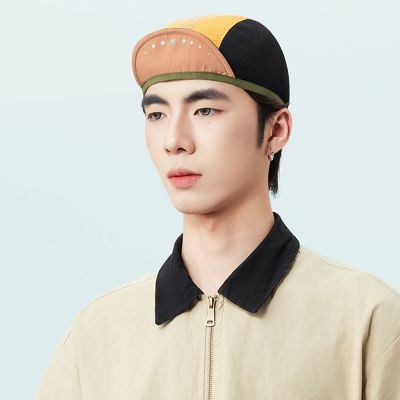 3. Rockbros Cycling Cap with Visor, Helmet Cover - Yellow