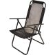 3. CAMPING CHAIR WITH ARMRESTS 61x66x65-108CM FOLDING BLACK ENERO CAMP