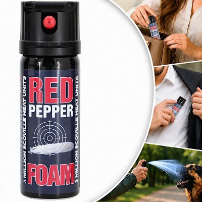 PEPPER SPRAY GRAPHITE FOAM 3MLN SHU STREAM 50ML 11050-FS SHARG