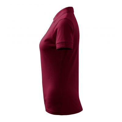 4. Women's Pique Polo Polo Shirt (garnet)