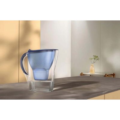 5. Brita Marella filter jug + 4 MaxtraProPP cartridges (2.4l; blue)