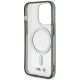 7. Case BMW BMHMP14XHCRS iPhone 14 Pro Max 6.7" transparent hardcase Silver Ring MagSafe